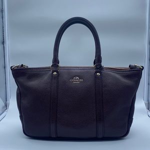 COACH satchel handbag - with cross body strap !